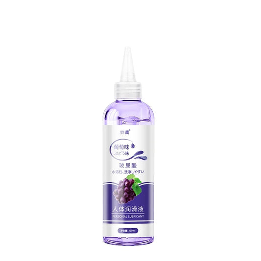 Fruit Strawberry Flavor Hyaluronic Acid Lubricant 200Ml Water-Soluble Lubricating Oil Sex Toys for Adults Sex Couples Sexshop