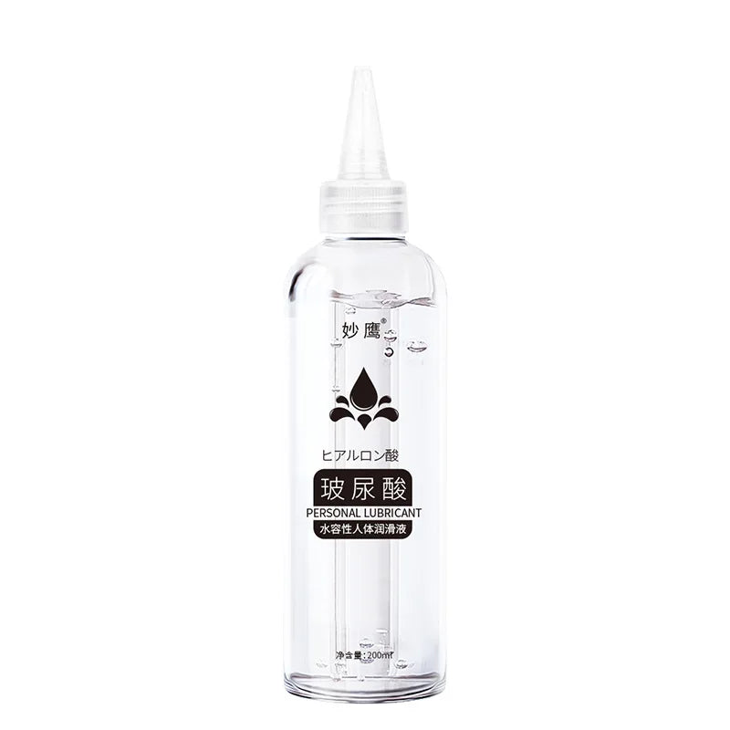 Fruit Strawberry Flavor Hyaluronic Acid Lubricant 200Ml Water-Soluble Lubricating Oil Sex Toys for Adults Sex Couples Sexshop